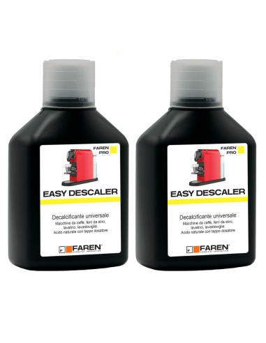 EASY DESCALER Decalcificante Universale Per Elettrodomestici 500 ml 2 Pezzi - FAREN