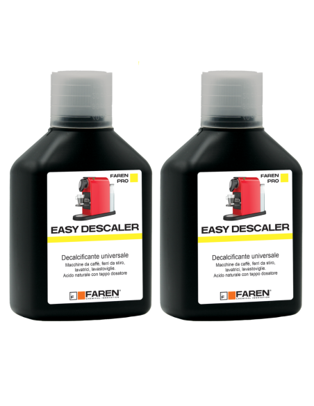 EASY DESCALER Decalcificante Universale Per Elettrodomestici 500 ml 2 Pezzi - FAREN