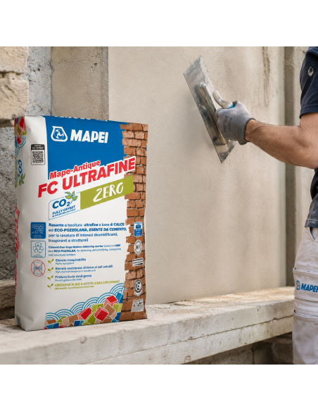 MAPE-ANTIQUE FC ULTRAFINE Malta Da Rasatura Traspirante Ultrafine 20 Kg Mapei - foto 3