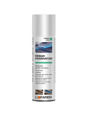 REBAR PASSIVATOR Protettivo Per La Protezione Dei Ferri D’Armatura 500 ml - FAREN