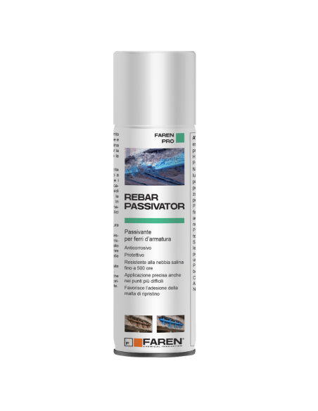 REBAR PASSIVATOR Protettivo Per La Protezione Dei Ferri D’Armatura 500 ml - FAREN