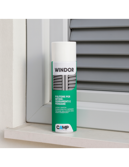 Windor Spray Lucida E Ravviva Infissi E Serramenti 500 ml 6 Pezzi CAMP - foto 5