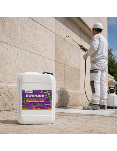 Idrorepellente Siliconico Trasparente Acqua Pronto Uso Linea BIOPURA Cromika - foto 9