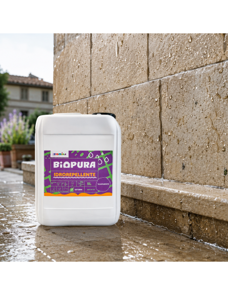 Idrorepellente Siliconico Trasparente Acqua Pronto Uso Linea BIOPURA Cromika - foto 10
