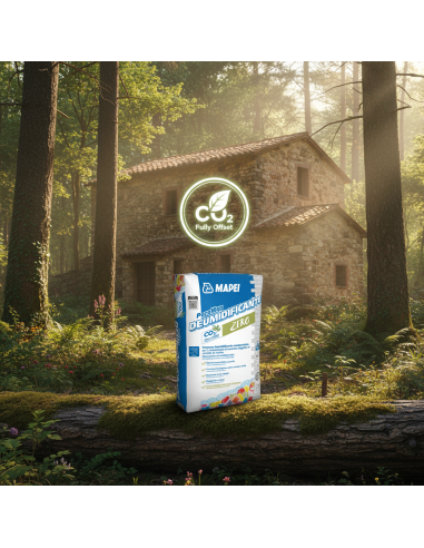 Poromap Intonaco Deumidificante 20 Kg Per Risanamento Murature 10 Sacchi Mapei - foto 5