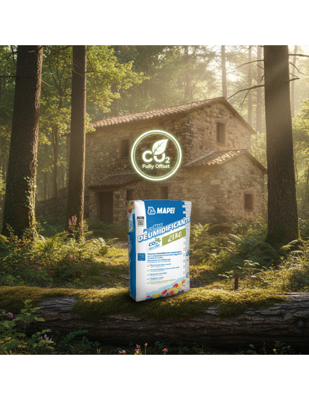 Poromap Intonaco Deumidificante 20 Kg Per Risanamento Murature 10 Sacchi Mapei - foto 5