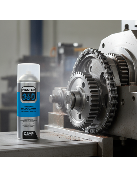 Master 360 Lubrificante Sbloccante Spray Professionale 400 ml CAMP - foto 5