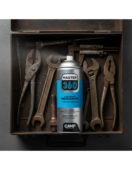 Master 360 Lubrificante Sbloccante Spray Professionale 400 ml CAMP - foto 6