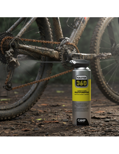 Master 360 Lubrificante Multifunzione Spray 500 ml 3 Pezzi CAMP - foto 6