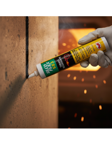 Silcoflex 583 Sigillante Nero Resistente Al Calore 300 ml SIGILL - foto 5