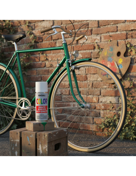 Color Smalto Acrilico Spray Di Alta Qualità Per Tutte Le Superfici 400 ml SIGILL - foto 6