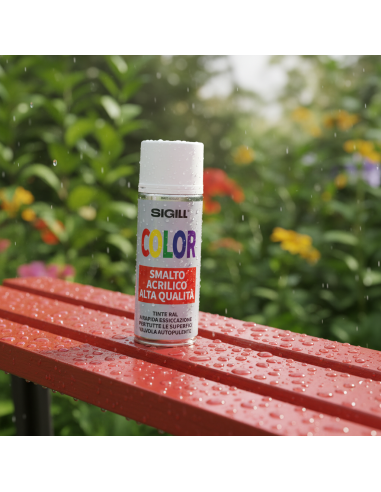 Color Smalto Acrilico Spray Di Alta Qualità Per Tutte Le Superfici 400 ml SIGILL - foto 7