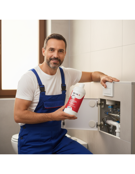 Kit 3 Pezzi Decal C Trattamento Disincrostante Anticalcare Per Wc 1 Litro CAMP - foto 6