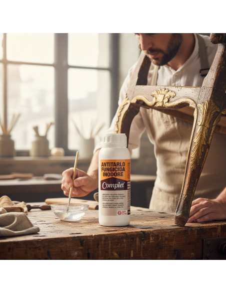 Complet Antitarlo Per Legno Fungicida Inodore 500 ml SIGILL - foto 5