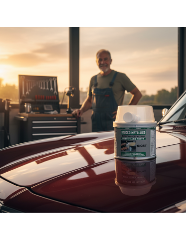 Stucco Metallico Resistente Per Riparazioni E Ricostruzioni 125 ml SIGILL - foto 4