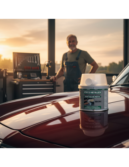 Stucco Metallico Resistente Per Riparazioni E Ricostruzioni 125 ml SIGILL - foto 4