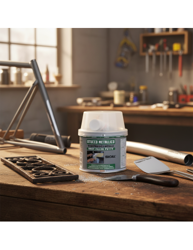 Stucco Metallico Resistente Per Riparazioni E Ricostruzioni 125 ml SIGILL - foto 6