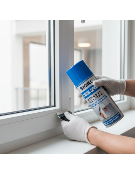 Levasil Spray Per La Rimozione Del Silicone Professionale 400 Ml SIGILL - foto 4