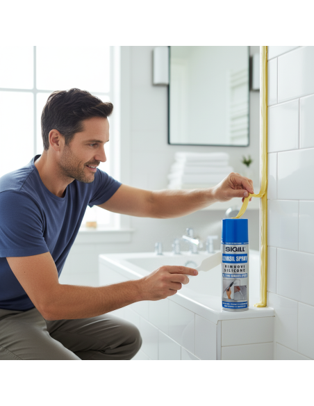 Levasil Spray Per La Rimozione Del Silicone Professionale 400 Ml SIGILL - foto 5
