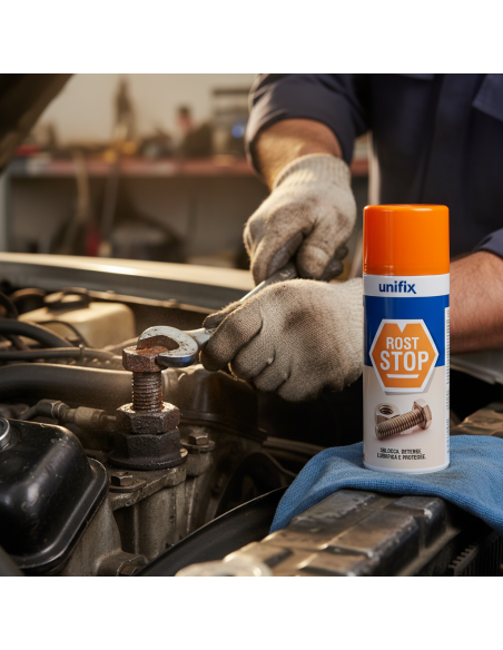 ROSTSTOP Sbloccante Spray Lubrificante Da 400 ml UNIFIX - foto 3