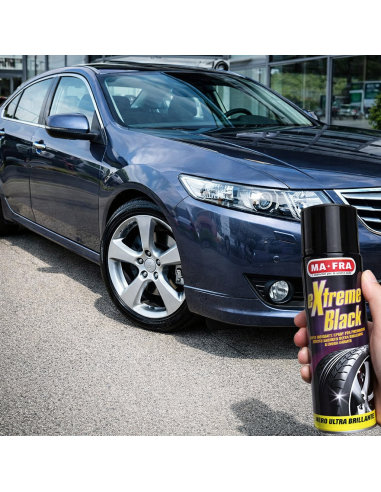 Extreme Black Nero Gomme Effetto Bagnato Lunga Durata 500 ml MAFRA - foto 6