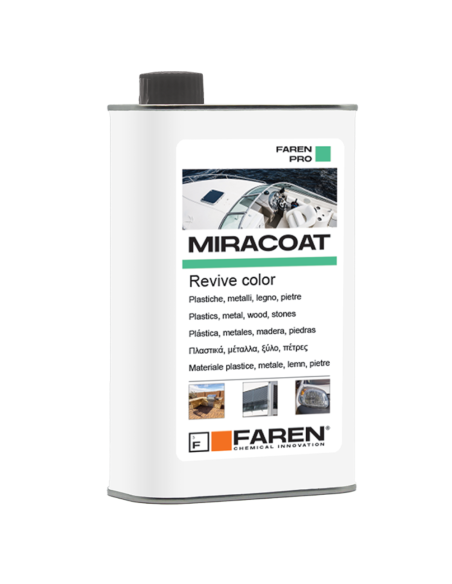 MIRACOAT L Protettivo Rigenerante Ravviva Colore Multi-Superficie 500 ml - FAREN