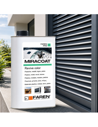 MIRACOAT L Protettivo Rigenerante Ravviva Colore Multi-Superficie 500 ml FAREN - foto 5