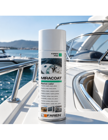 MIRACOAT S Spray Protettivo Rigenerante Ravviva Colore 400 ml 3 Pezzi FAREN - foto 3