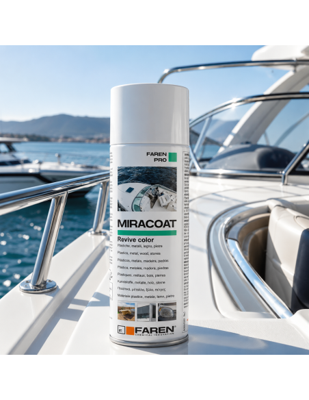MIRACOAT S Spray Protettivo Rigenerante Ravviva Colore 400 ml 3 Pezzi FAREN - foto 3