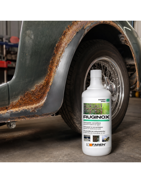 RUGINOX Spray Convertitore Di Ruggine Decapante Rimuove Ossidazioni 750 ml FAREN - foto 6