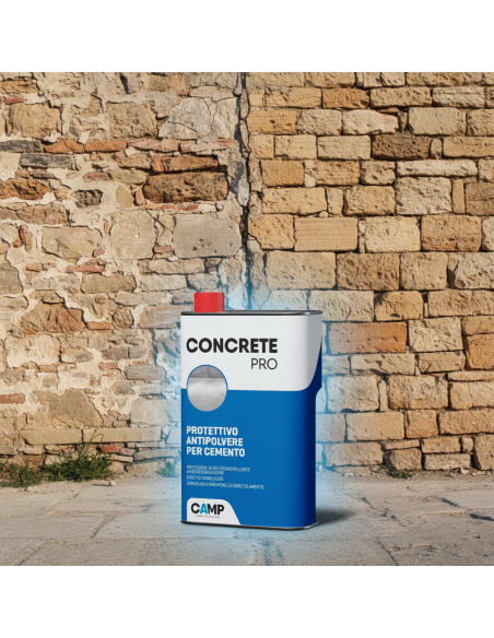 Concrete Pro Consolidante Antipolvere Per Cemento e Pietre Porose 1 L CAMP - foto 3
