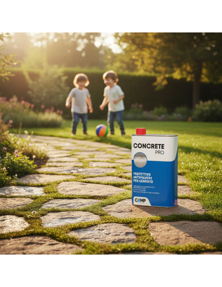 Concrete Pro Consolidante Antipolvere Per Cemento e Pietre Porose 1 L CAMP - foto 5