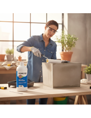 Hydro Pro Eco Cotto e Cemento Idrorepellente A Base Acqua 1 L CAMP - foto 6