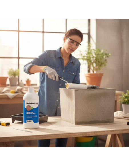 Hydro Pro Eco Cotto e Cemento Idrorepellente A Base Acqua 1 L CAMP - foto 6