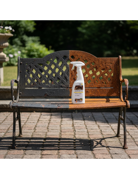 Rust Style Attivatore Ruggine Effetto Corten Su Superfici Ferrose 750 ml FAREN - foto 2