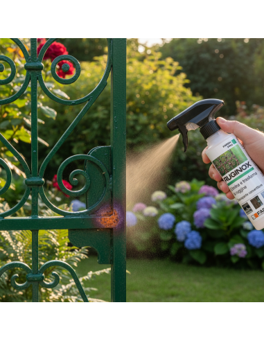 RUGINOX Spray Convertitore Di Ruggine Rimuove Ossidazioni 250 ml 6 Pezzi FAREN - foto 6