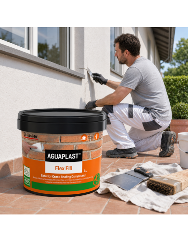 AGUAPLAST DYNAMIC FLEX FILL Pasta Riempitiva Flessibile Interni Ed Esterni 1 Kg BOLDRINI - foto 5