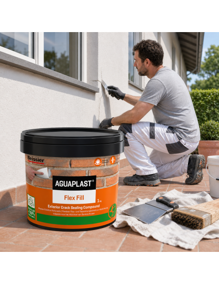 AGUAPLAST DYNAMIC FLEX FILL Pasta Riempitiva Flessibile Interni Ed Esterni 1 Kg BOLDRINI - foto 5