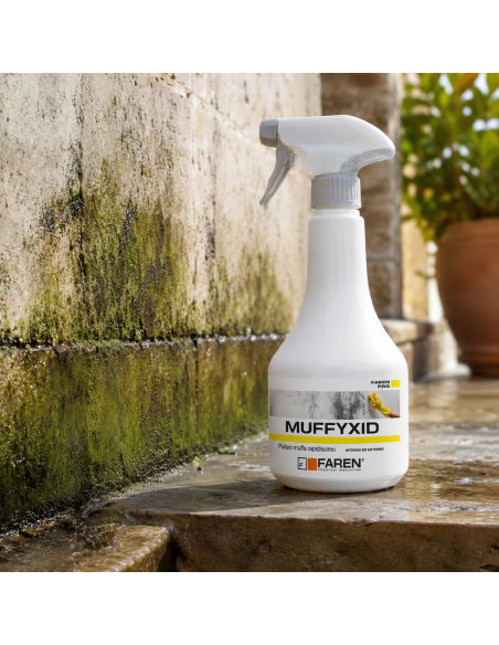 MUFFYXID 500 ml Pulitore Antimuffa Ad Azione Rapida Igienizzante 2 Pezzi FAREN - foto 6