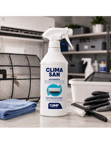Climasan Detergente Per filtri E Componenti Climatizzatori 750 ml 3 Pezzi CAMP - foto 6