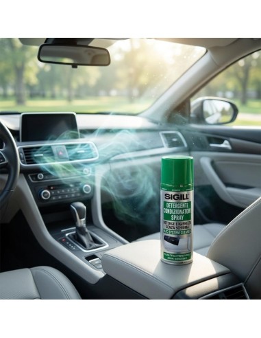 Detergente Condizionatori Spray Igienizzate Elimina Odori Casa Auto 400ml SIGILL - foto 5