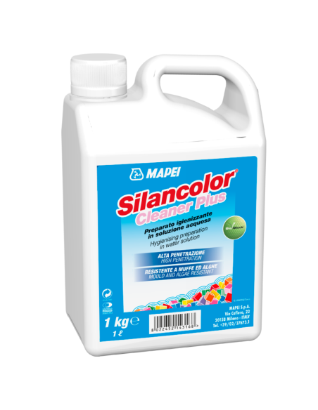 SILANCOLOR CLEANER PLUS Trattamento Antimuffa Per Superfici 1 Kg - Mapei