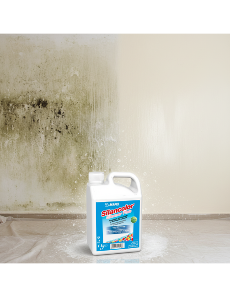 SILANCOLOR CLEANER PLUS Trattamento Antimuffa Per Superfici 1 Kg Mapei - foto 3