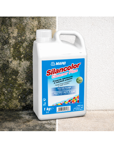 SILANCOLOR CLEANER PLUS Trattamento Antimuffa Per Superfici 1 Kg Mapei - foto 5
