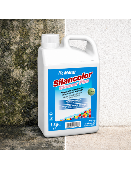 SILANCOLOR CLEANER PLUS Trattamento Antimuffa Per Superfici 1 Kg Mapei - foto 5