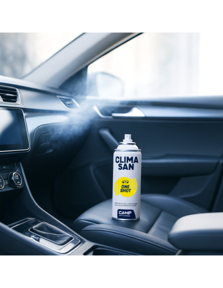 KIT 6 Pezzi Igienizzante ClimaSan OneShot Spray Climatizzatori Auto 200ml CAMP - foto 6