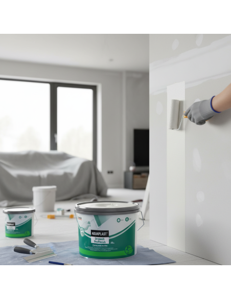 AGUAPLAST DRYWALL PROFINISH Stucco Per Finitura Giunti E Lastre Cartongesso 25 Kg BOLDRINI - foto 4