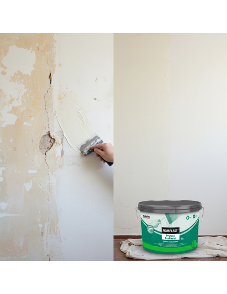 AGUAPLAST DRYWALL PROFINISH Stucco Per Finitura Giunti E Lastre Cartongesso 25 Kg BOLDRINI - foto 5