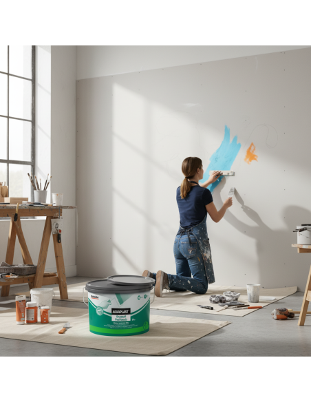 AGUAPLAST DRYWALL PROFINISH Stucco Per Finitura Giunti E Lastre Cartongesso 25 Kg BOLDRINI - foto 6