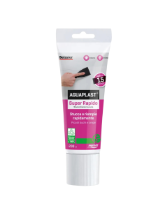 AGUAPLAST SUPER RAPIDO Stucco Bianco Pronto All’Uso 200 ml - BOLDRINI
